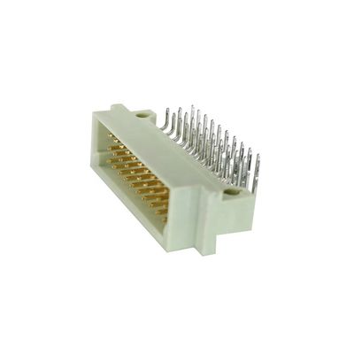 Right Angle 3 Rows Male Terminal DIN 41612 Connectors 10pin 20pin 30pin