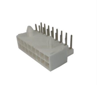 CONN HEADER R/A 14POS 4.14MM 770973-1 Dual Row Connector Right Angled PA66 Automotive