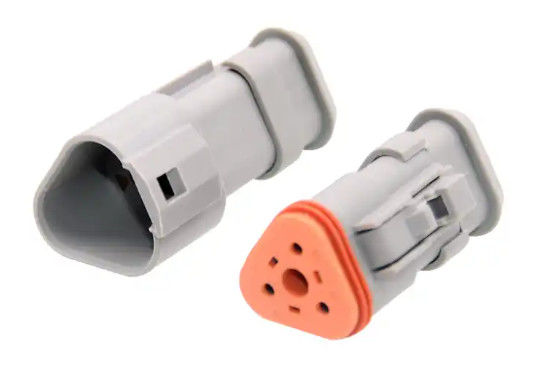 Sealed IP67 Waterproof Automotive Connectors Deutsch Connector DT Series 2pin To 12pins