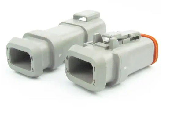 Sealed IP67 Waterproof Automotive Connectors Deutsch Connector DT Series 2pin To 12pins