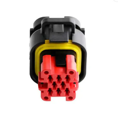 AMPSEAL 8 Way Female Housing Sealed Automotive Connectors 776286-1 4.0mm Pitch 3 Rows