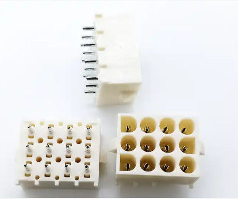 MOLEX 10-84-4120 Wafer Connector 6.35MM 12 Position 3 Row Vertical Pin Male Header Assembly