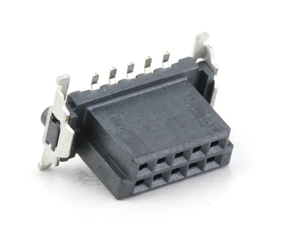 Female Rugged High Speed Connector Pitch 1.27mm SMC Type-B SMT Type PCB