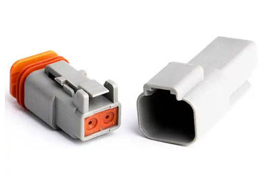 Sealed IP67 Waterproof Automotive Connectors Deutsch Connector DT Series 2pin To 12pins