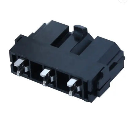 10.0mm Pitch Male And Female Car Light Connectors Single Row Vertical 2-6pin PA66 UL94V0